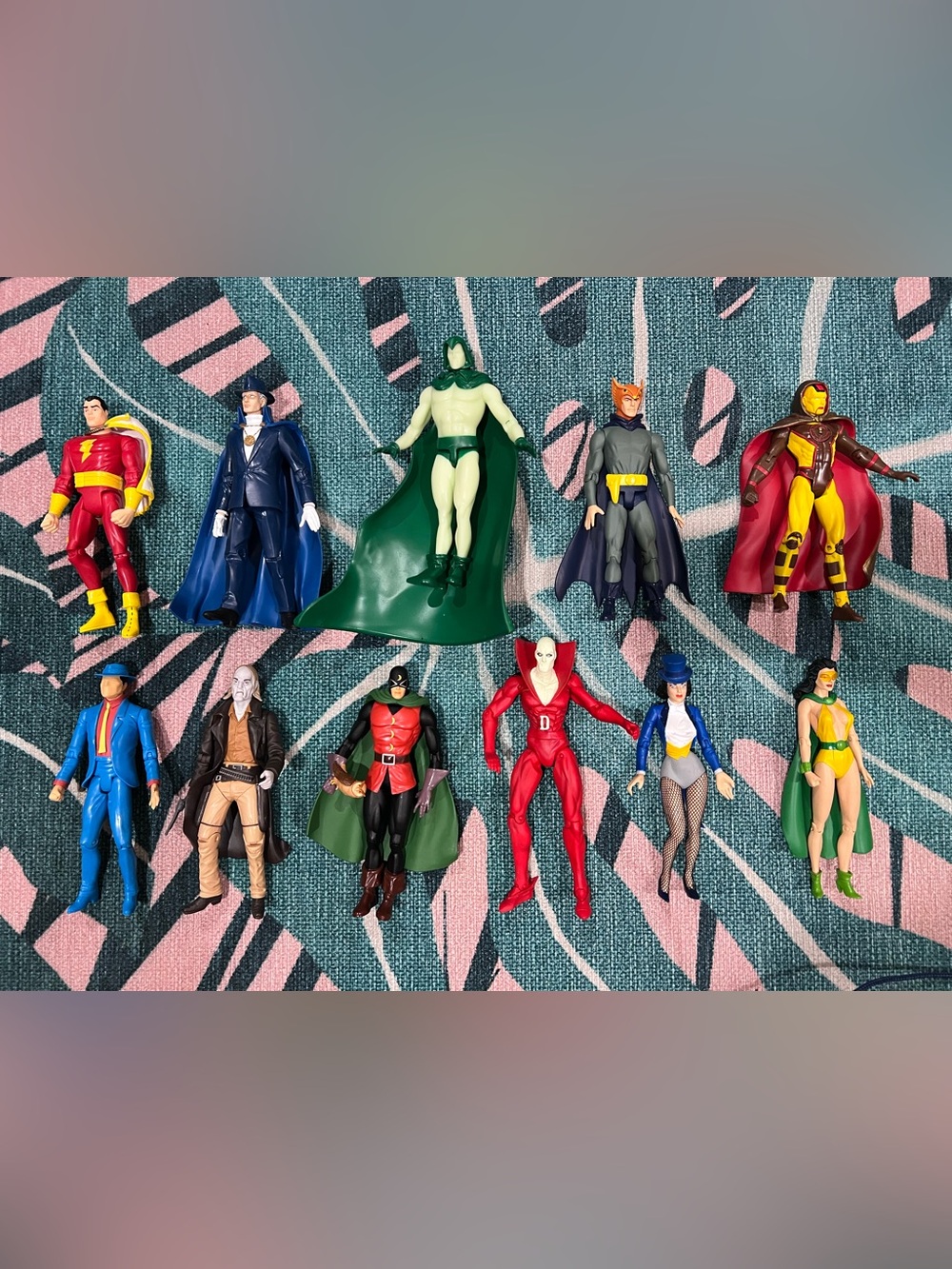 Vintage DC Comics Action Figures (See Description) 12 Bundle Lot Loose OOB